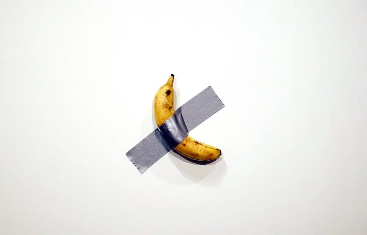 Maurizio Cattelan's Comedian